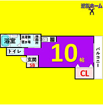 Coco覚王山2  ｜ 愛知県名古屋市千種区観月町2丁目（賃貸アパート1K・2階・25.68㎡） その2