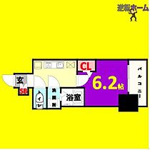 プレサンス葵デュリス  ｜ 愛知県名古屋市中区葵1丁目（賃貸マンション1K・7階・22.50㎡） その2