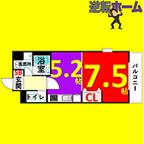 メゾン・ド・エタリテ 201 ｜ 愛知県名古屋市千種区小松町6丁目11-1（賃貸マンション1DK・2階・30.80㎡） その2