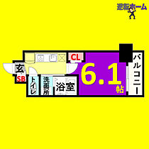 エステムコート名古屋新栄IIIグローリィ  ｜ 愛知県名古屋市中区新栄2丁目（賃貸マンション1K・11階・21.08㎡） その2