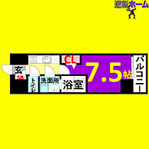 エスリード栄ル・クール  ｜ 愛知県名古屋市中区新栄1丁目（賃貸マンション1K・7階・24.30㎡） その2