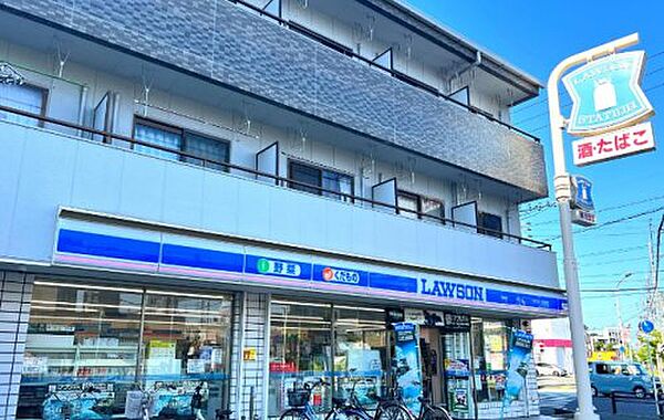 画像18:【コンビニエンスストア】ローソン JR八田駅前店まで351ｍ