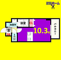 シティライフ池下西  ｜ 愛知県名古屋市千種区春岡1丁目（賃貸マンション1K・5階・24.67㎡） その2