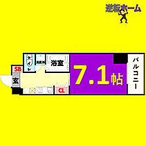 S-FORT神宮南  ｜ 愛知県名古屋市熱田区伝馬1丁目（賃貸マンション1K・5階・24.99㎡） その2