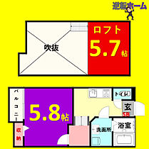 Creo堀田壱番館  ｜ 愛知県名古屋市瑞穂区明前町（賃貸アパート1K・2階・23.29㎡） その2