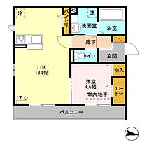 虹色  ｜ 千葉県松戸市秋山1丁目（賃貸アパート1LDK・3階・46.92㎡） その2