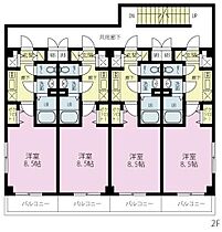 ＹＡＳＵＩビル第10  ｜ 千葉県松戸市秋山2丁目（賃貸マンション1K・1階・26.46㎡） その2