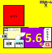 aletta本陣 105 ｜ 愛知県名古屋市中村区大秋町3丁目47-1（賃貸アパート1K・1階・18.52㎡） その2