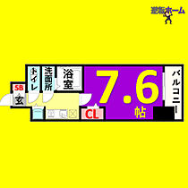 プレサンス東別院駅前  ｜ 愛知県名古屋市中区平和1丁目（賃貸マンション1K・6階・25.13㎡） その2