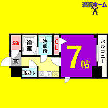 愛知県名古屋市中村区中島町1丁目（賃貸マンション1K・10階・25.56㎡） その2