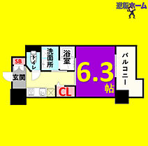 セシオン太閤  ｜ 愛知県名古屋市中村区太閤3丁目（賃貸マンション1K・5階・24.28㎡） その2