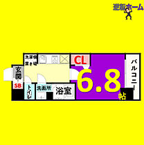 ディアレイシャス名古屋太閤通III 303 ｜ 愛知県名古屋市中村区太閤通6丁目106（賃貸マンション1K・2階・23.73㎡） その2