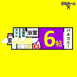 太閤通駅 5.4万円