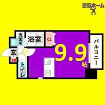 THE RESIDENCE SHIGAHONDORI  ｜ 愛知県名古屋市北区杉栄町4丁目（賃貸マンション1K・4階・26.00㎡） その2