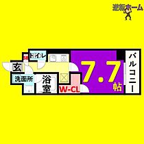 フェアリー  ｜ 愛知県名古屋市中区千代田1丁目（賃貸マンション1K・8階・28.05㎡） その2