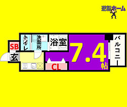 S-RESIDENCE名駅南  ｜ 愛知県名古屋市中村区名駅南3丁目（賃貸マンション1K・7階・24.62㎡） その2