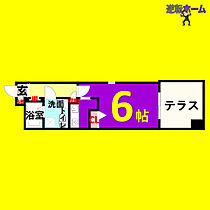 リアライズ名城公園  ｜ 愛知県名古屋市北区柳原4丁目（賃貸マンション1K・4階・24.18㎡） その2