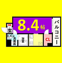 リベール名駅南  ｜ 愛知県名古屋市中川区西日置1丁目（賃貸マンション1R・8階・24.53㎡） その2