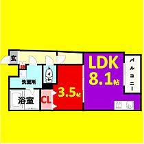 ＭＯＶＥ八田ＥＡＳＴ 101 ｜ 愛知県名古屋市中川区花池町2丁目23-2（賃貸アパート1LDK・1階・30.52㎡） その2