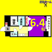 愛知県名古屋市中村区中島町1丁目（賃貸マンション1K・2階・25.56㎡） その2