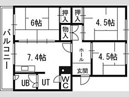 札幌西月寒団地1号棟