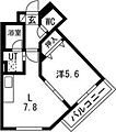 マープル月寒3階4.0万円