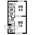 グランメール紫苑1階4.9万円