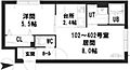 グランメール南平岸駅前1階5.7万円
