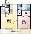 サンコート天神山2階4.2万円