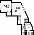 ブランノワールセルクル1階4.2万円