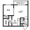 プランドール3階5.1万円