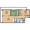 月寒パークハイツ2階6.3万円