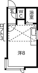 間取図画像 ワンルーム