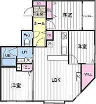 北海道札幌市中央区南一条西18丁目（賃貸マンション3LDK・6階・63.90㎡） その2