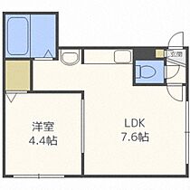 ビブレ平岸中央  ｜ 北海道札幌市豊平区平岸四条9丁目（賃貸マンション1DK・4階・27.60㎡） その2