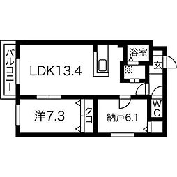 南郷13丁目駅 6.8万円