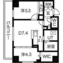 アルファスクエア中島公園  ｜ 北海道札幌市中央区南八条西6丁目（賃貸マンション2LDK・10階・48.42㎡） その2