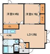 モビリア417  ｜ 北海道札幌市豊平区月寒東四条17丁目（賃貸アパート2LDK・2階・65.57㎡） その2