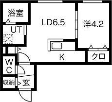 EXCEL平岸 B棟  ｜ 北海道札幌市豊平区平岸四条8丁目（賃貸マンション1LDK・5階・31.74㎡） その2