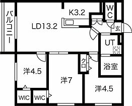 グランエリーナ南郷  ｜ 北海道札幌市白石区南郷通11丁目北（賃貸マンション3LDK・5階・70.52㎡） その2