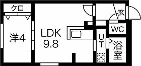 Mild(ミルト)  ｜ 北海道札幌市豊平区美園十一条6丁目（賃貸マンション1LDK・5階・32.75㎡） その2