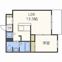 ポラリス美園  ｜ 北海道札幌市豊平区美園十一条6丁目（賃貸マンション1LDK・2階・41.00㎡） その2