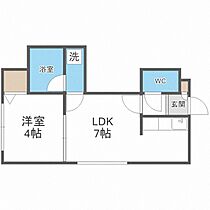 ジュネスコート旭町壱番館  ｜ 北海道札幌市豊平区旭町6丁目（賃貸アパート1DK・2階・25.20㎡） その2