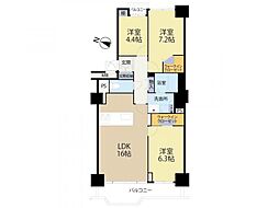 間取図画像 3LDK