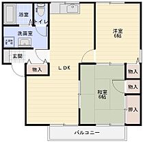 メルベーシャンプル　A 202 ｜ 鳥取県米子市西福原4丁目10番37号（賃貸アパート2LDK・2階・55.43㎡） その2