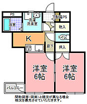 空間工房 201 ｜ 茨城県水戸市けやき台2丁目10-1（賃貸マンション2K・2階・37.56㎡） その6