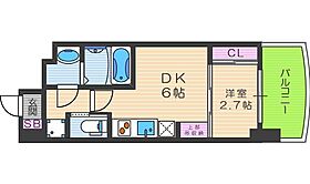 SERENiTE福島scelto  ｜ 大阪府大阪市福島区吉野2丁目11-26（賃貸マンション1DK・9階・24.19㎡） その2