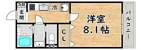 CASA姫里  ｜ 大阪府大阪市西淀川区姫里1丁目（賃貸アパート1K・1階・26.27㎡） その2