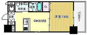 ジューム神山  ｜ 大阪府大阪市北区神山町（賃貸マンション1DK・7階・31.74㎡） その2