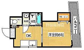 ユニライフ福島  ｜ 大阪府大阪市福島区福島7丁目7-26（賃貸マンション1DK・5階・25.00㎡） その2